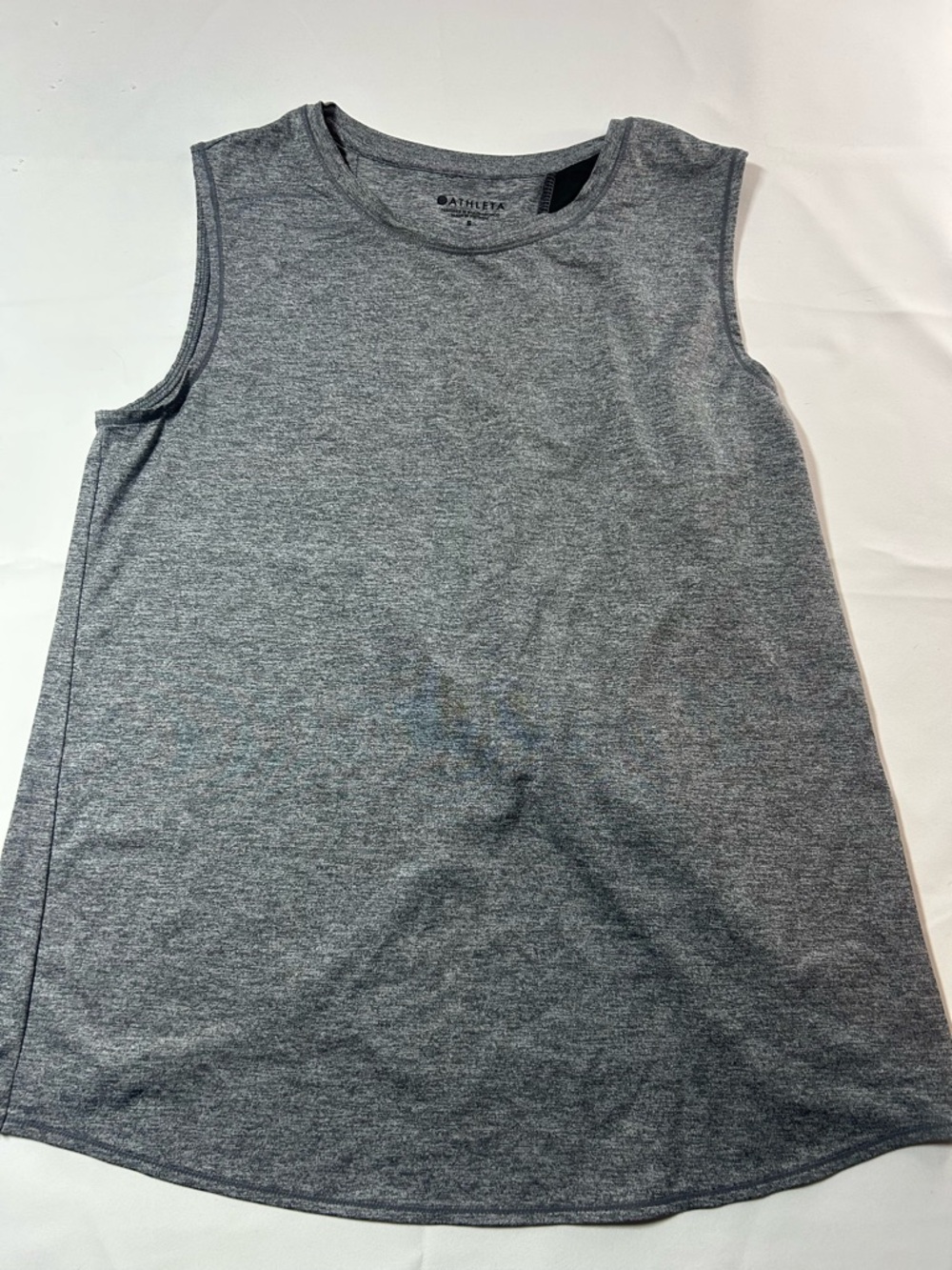 Athleta Men's Heather Gray Athletic Tank Top